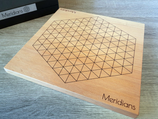 Meridians Wooden Board (Double Sided) ×２