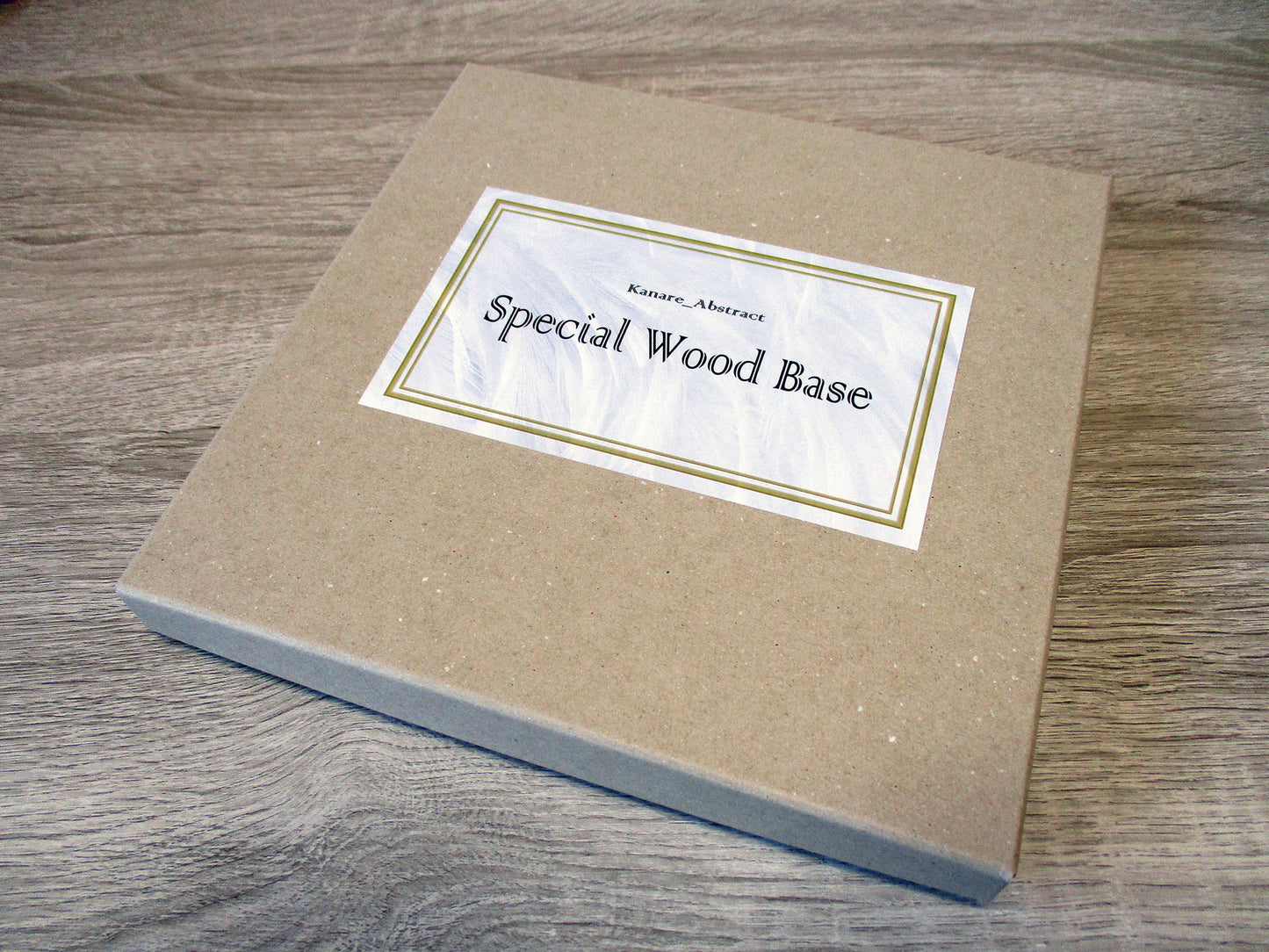 Special Wood Base